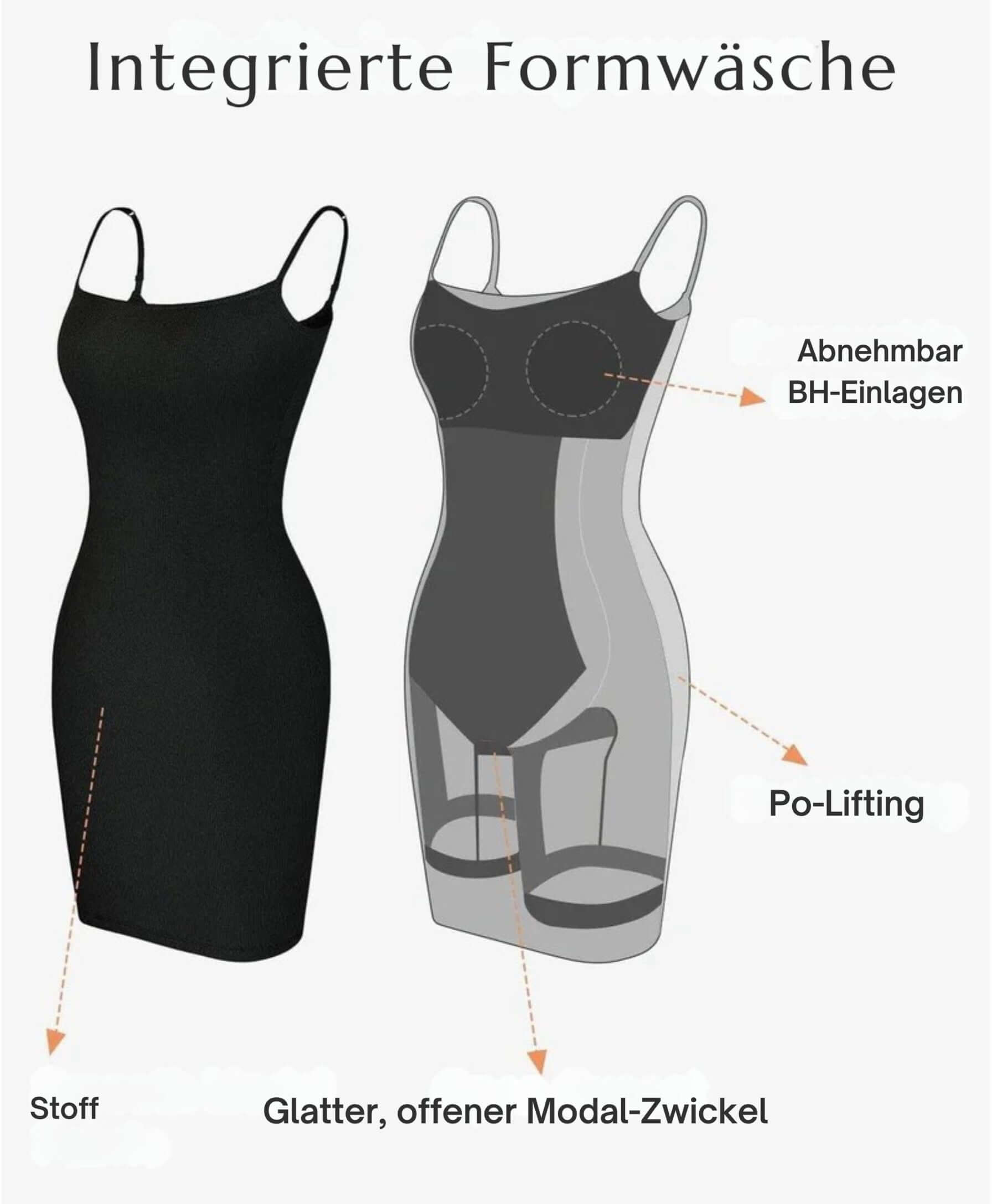Shapewear Mini Dress