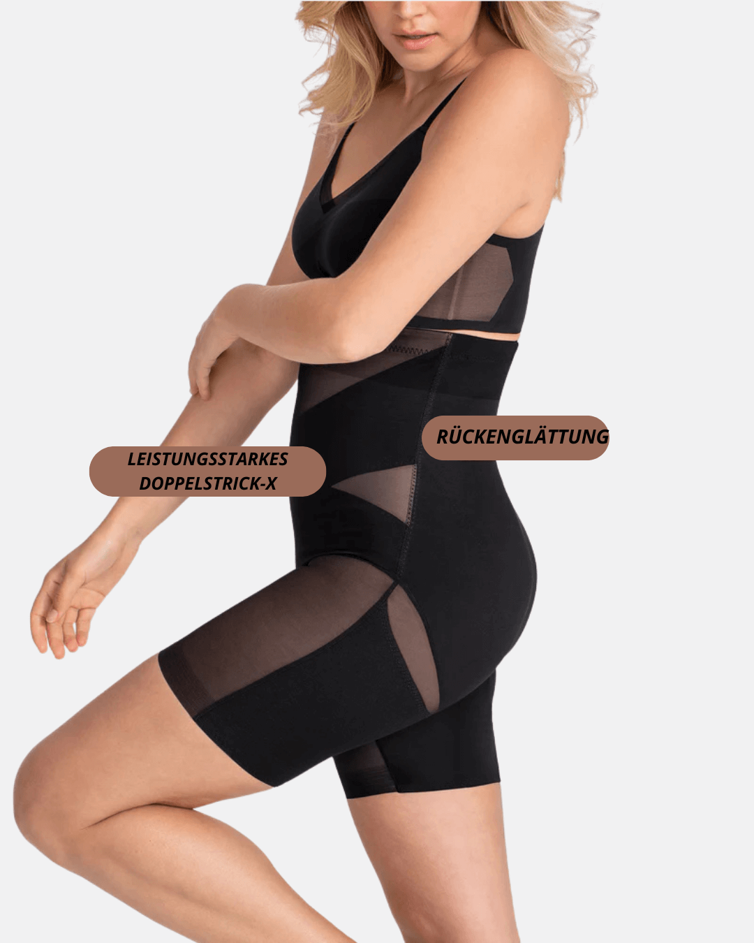 High waist shaping short