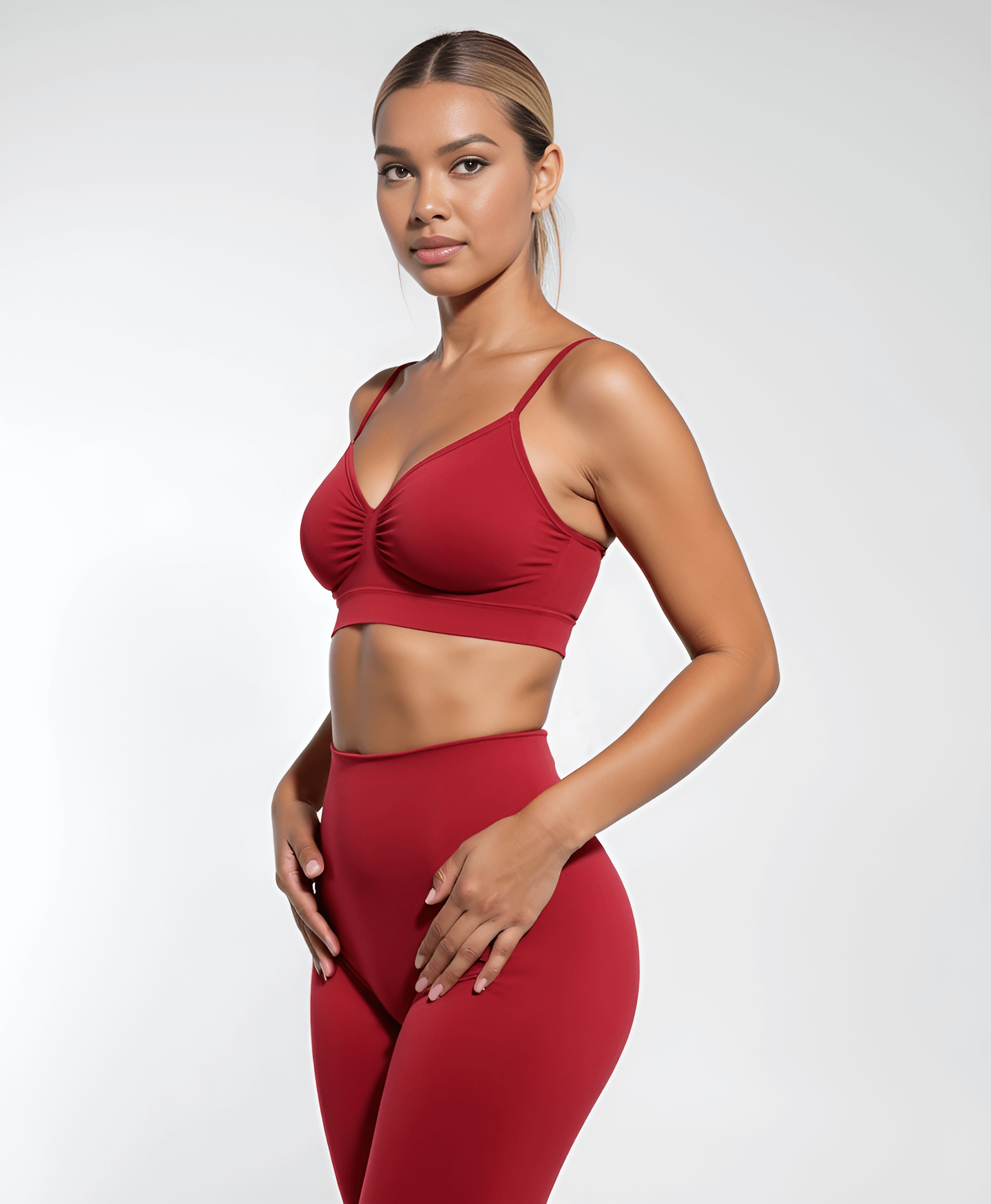 Smooth seamless comfort bra without underwire